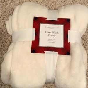 Charter Club Ultra Plush Throw Blanket